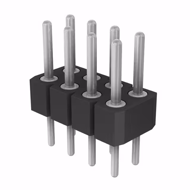 802-80-008-10-001101 Preci-Dip  Headers Male Pins